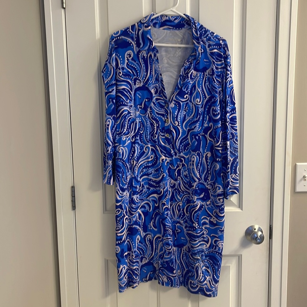 Lilly Pulitzer XL Ansley Polo Dress